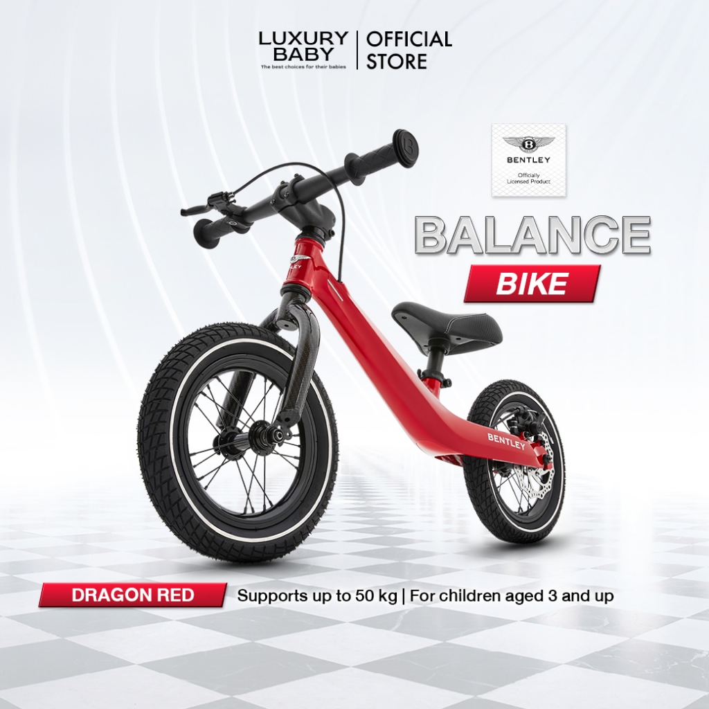 Exclusive Price | จักรยานขาไถ Bentley Balance Bike [Dragon Red] For 3 Year And Up