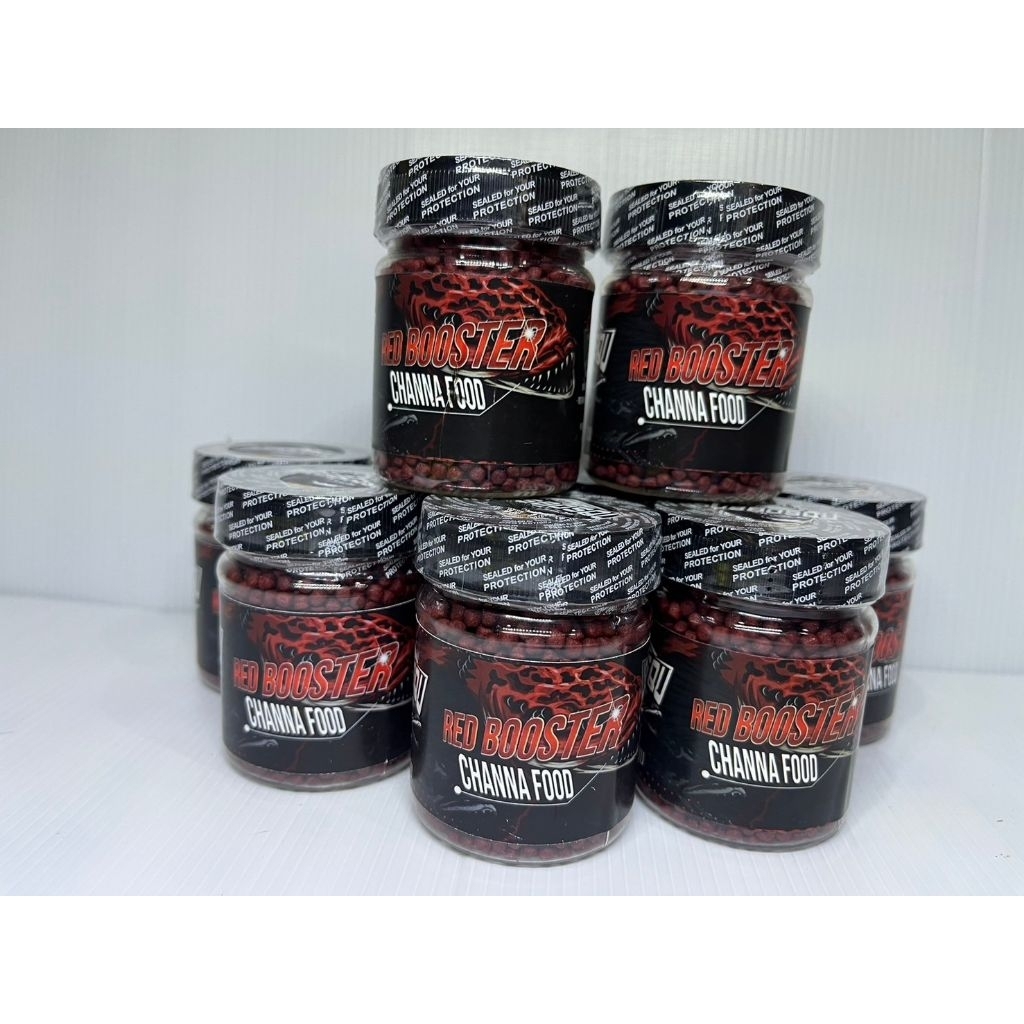 CHANNA RED BOOSTER PELETS (อาหารเม็ดลอย)