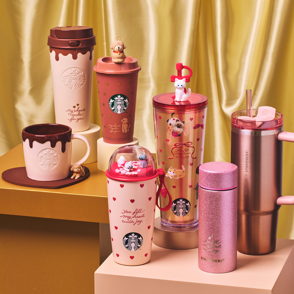 Starbucks Japan 2026 คอลเลกชัน Valentine's Day Series ของแทั 💯%