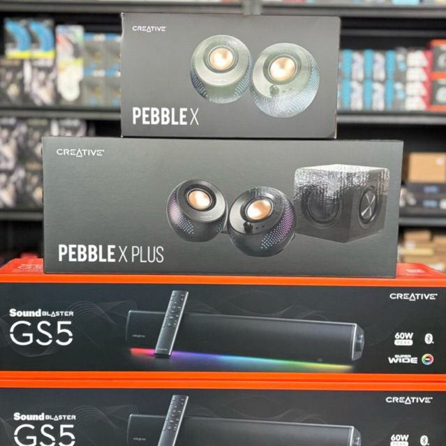 ลำโพง CREATIVE PEBBLE X PLUS แท้💯รับประกันศูนย์ไทย
