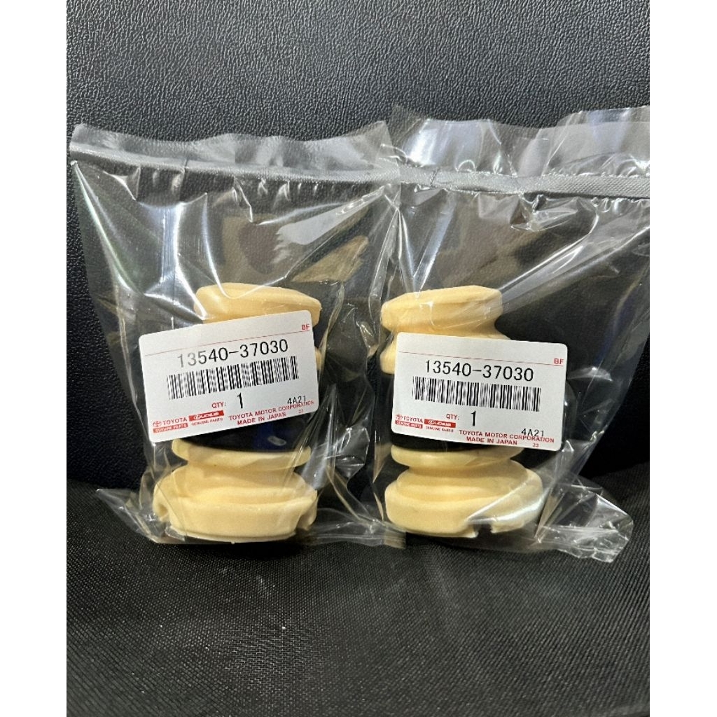 ยางกันกระแทก โช๊คหน้า ได้2 ตัว TOYOTA VIOS ปี 2008-2012 TOYOTA YARIS ปี 2005-2012 ยี่ห้อ TOYOTA JAPAN สเปคแท้