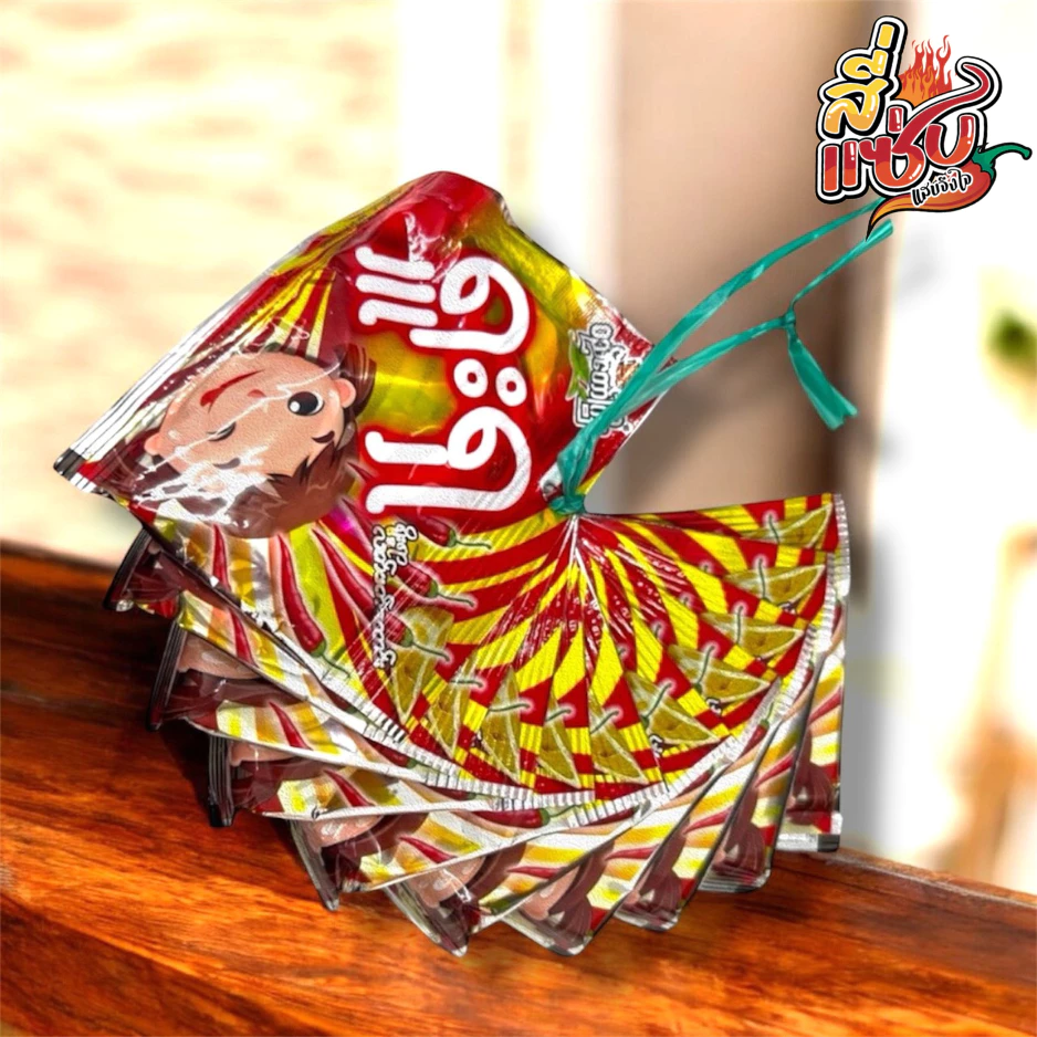 พิชาพวง ใบชาดอง เครื่องยำกินเล่น ซูแซ (1พวงมี10ซอง)