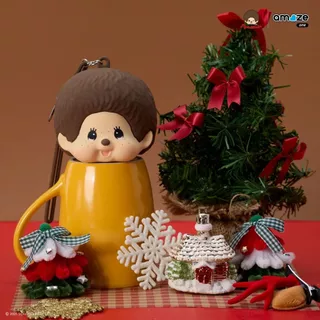 (ส่งตรงจากแบรนด์) Amaze one Earphone Purse Monchhichi กระเป๋าใส่หูฟัง ลิขสิทธิ์แท้มอนชิชิ รุ่น A-MC0042 / A-MC0043