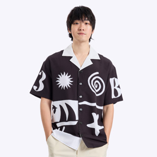 BODY GLOVE Men's SAILING YACHT CLUB Hawaii Shirt เสื้อคอปก เ…