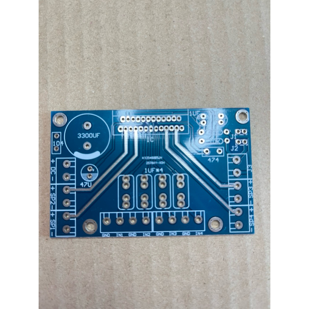 แผงวงจร PCB สำหรับเครื่องขยายเสียง TDA7388