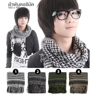 YGB ผ้าพันคอชีมัค ผ้าพันคอทหาร ลายพราง (Shemagh Camo Scarf) 100x100 cm.