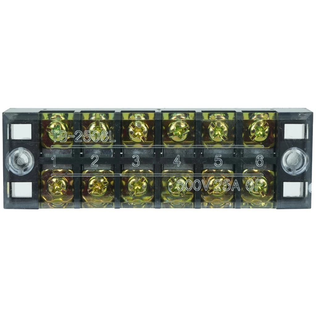 CCS 600V 25A เทอร์มินอล บล็อก Terminal Block 3P / 4P / 6P / 8P / 10P / 12P thumbnail 6