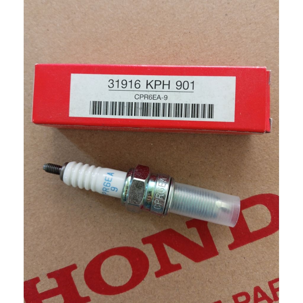 หัวเทียน Wave125I,R,S MSX125 Wave110i Wave125ปลาวาฬ Dream125 แท้Honda 31916-KPH-901 รุ่นเกลียวยาว

