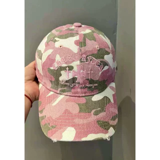 (พร้อมส่ง) หมวกลายทหาร งานปักอักษร เท่ๆๆ สวยทุกสี ✨