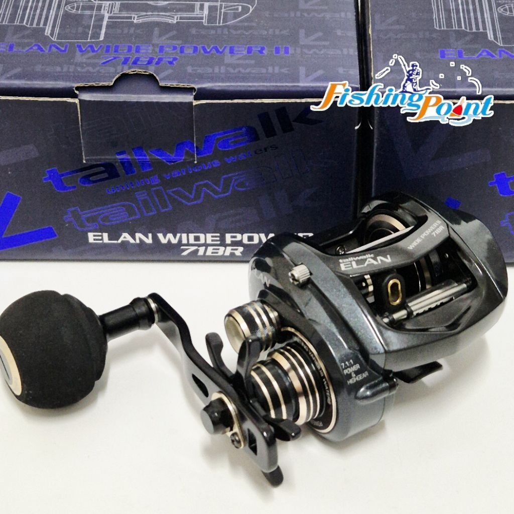 รอกเบท light jigging TAILWALK ELAN WIDE POWER 71BR