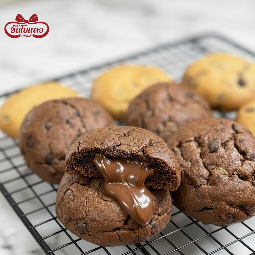 Double Nutella Chocolate Chip Cookies