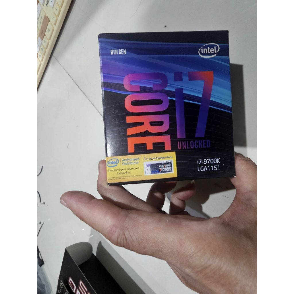 i7-9700k ตัวแรงท๊อปสุด ในGen9  LGA1151v.2