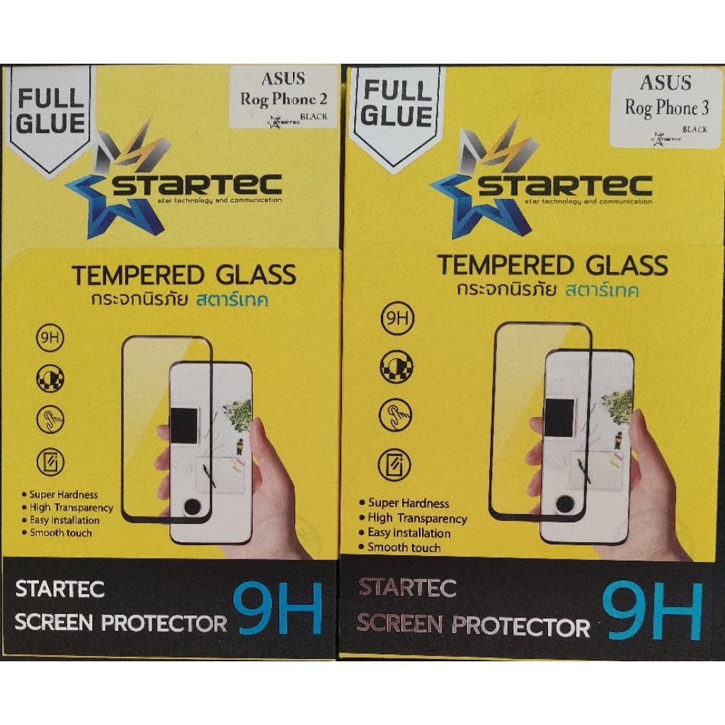 ASUS ROG PHONE 2 & ROG PHONE 3 TEMPERED GLASS FULL GLUE