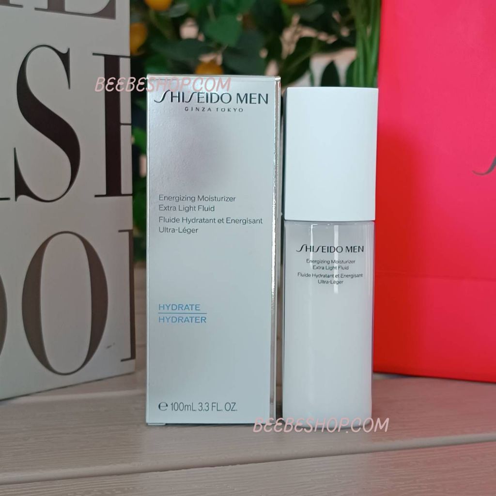 SHISEIDO Men Energizing Moisturizer Extra Light Fluid 100ml