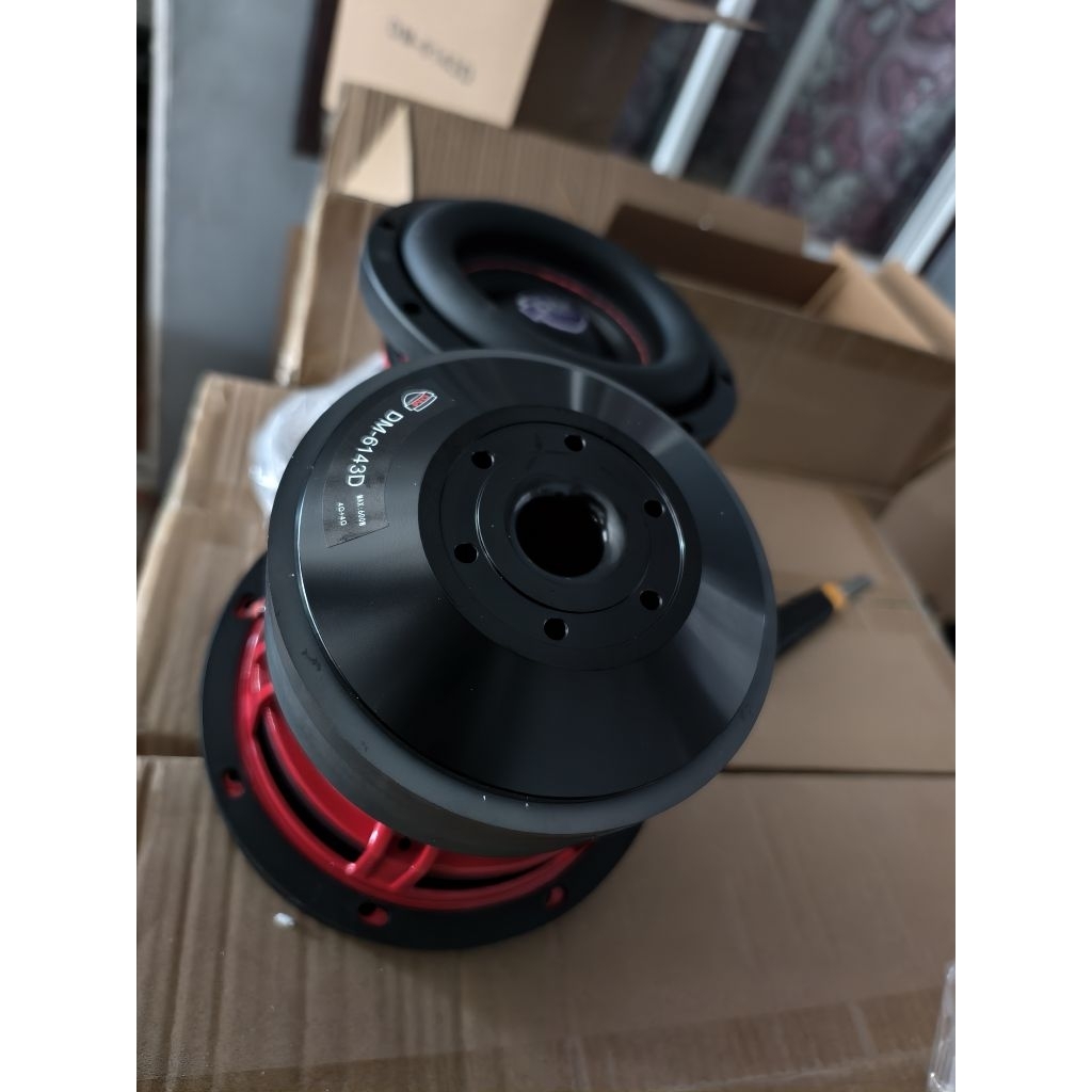 ดอกซับ6.5นิ้ว DM-6143D แม่เหล็ก 140 หนา 15 มม 3 ชั้น