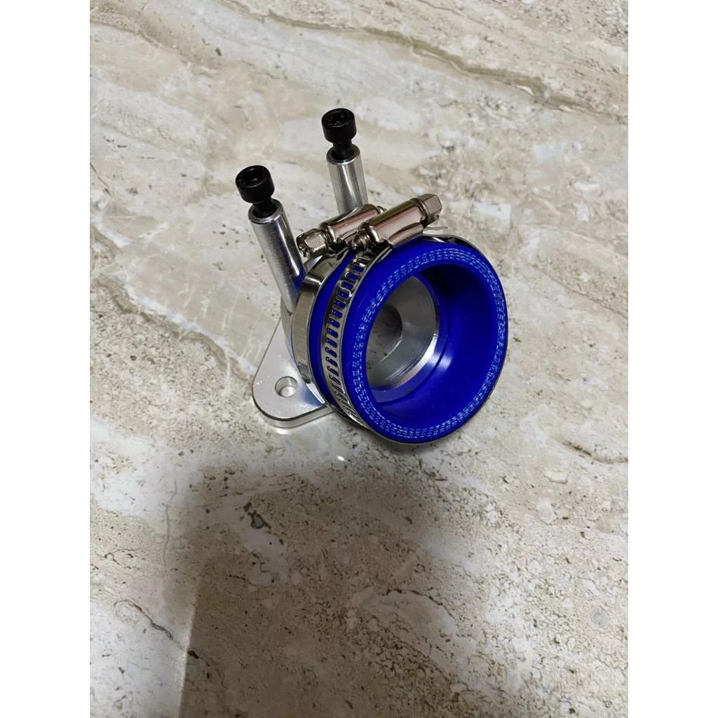 【COD】คอหรีด CNC WAVE125 สำหรับ ฝา4วาล์ว CBR/CRF250 forza มีเข็มขัดให้ มีขนาด 30/32/36 /40MM CNC ( หัวฉีดที่คอ )