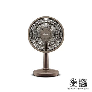 MITSUBISHI ELECTRIC พัดลมตั้งโต๊ะ D12A-GB แบบกดปุ่ม ขนาดใบพัด 12 นิ้ว
