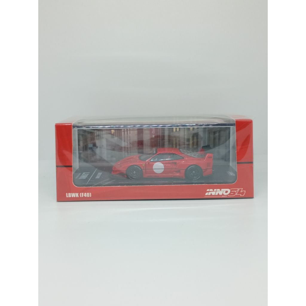 INNO64 1/64 LBWK Ferrari F40 (Red)