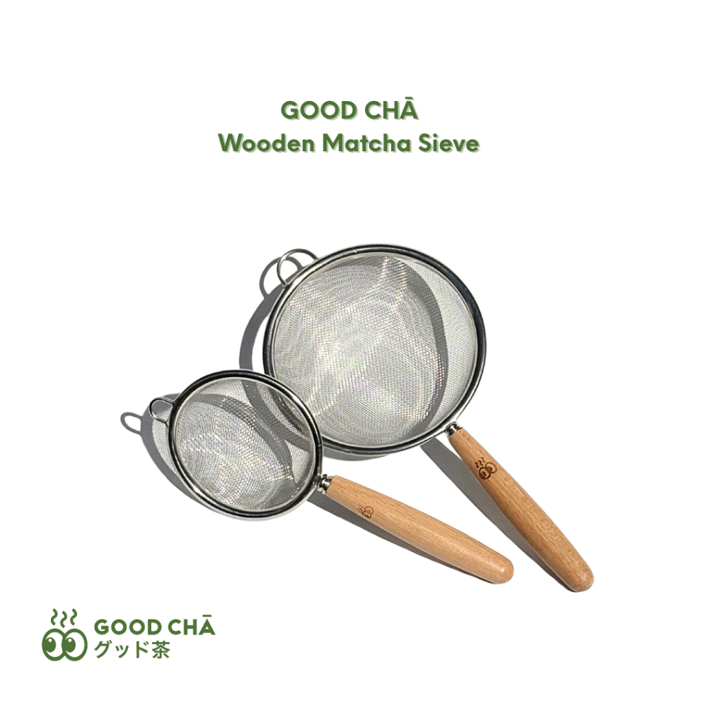 GOOD CHĀ - Wooden Matcha Sieve ตะแกรงร่อนมัทฉะญี่ปุ่น ด้ามไม้