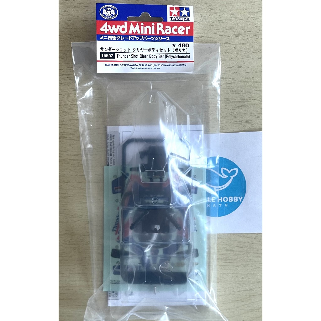 TAMIYA 15502 Thunder Shot Clear Body Set (Polycarbonate) บอดี โพลี่ สินค้าพร้อมส่ง !!!