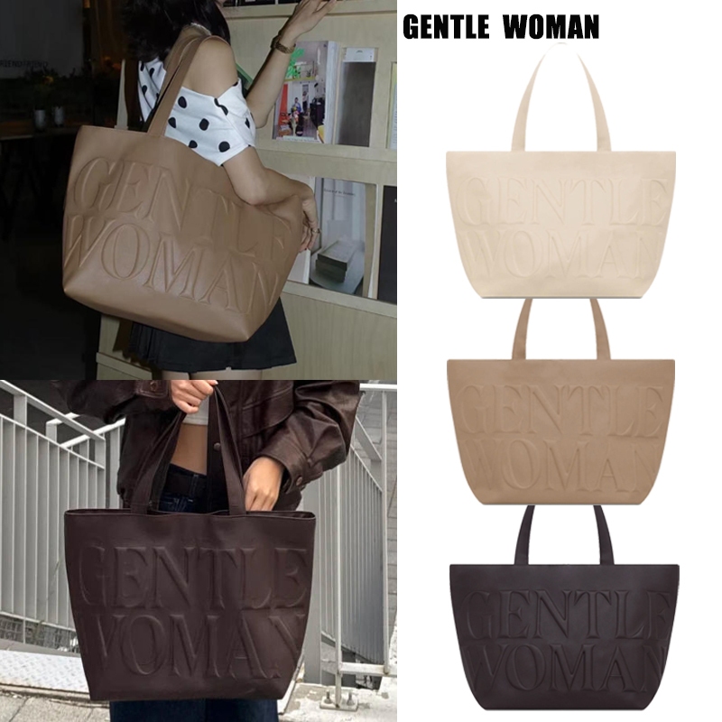 [เอาท์เล็ท]GENTLE WOMAN GW Daily Tote Bag กระเป๋าโท้ท กระเป๋าสะพายไหล่ gentlewomen กระเป๋า กระเป๋าแบรนด์ไทย เยื่อหุ้มสมอ
