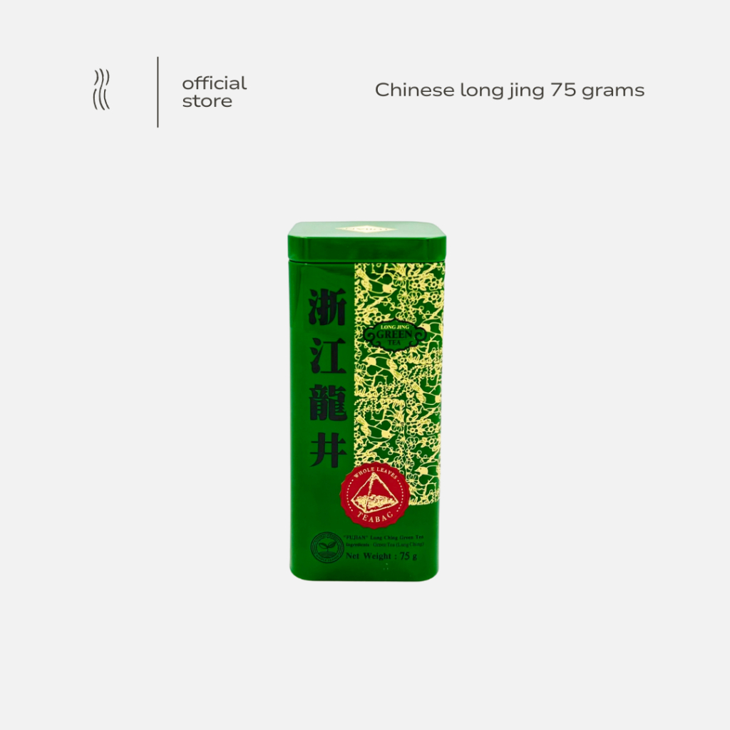 FUJIAN | Longjing Green Tea | 75 g | ชาหลงจิ่งพรีเมียม