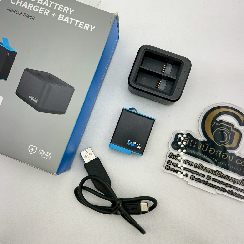 [มือสอง] GoPro Dual Battery Charger + Battery (สำหรับ HERO9 Black)