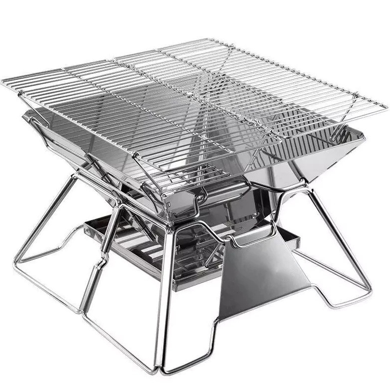 ถูกที่สุดในไทย ชัว! เตาปิ้งย่าง Campingmoon MT-02 สแตนเลส รูปที่ 5
