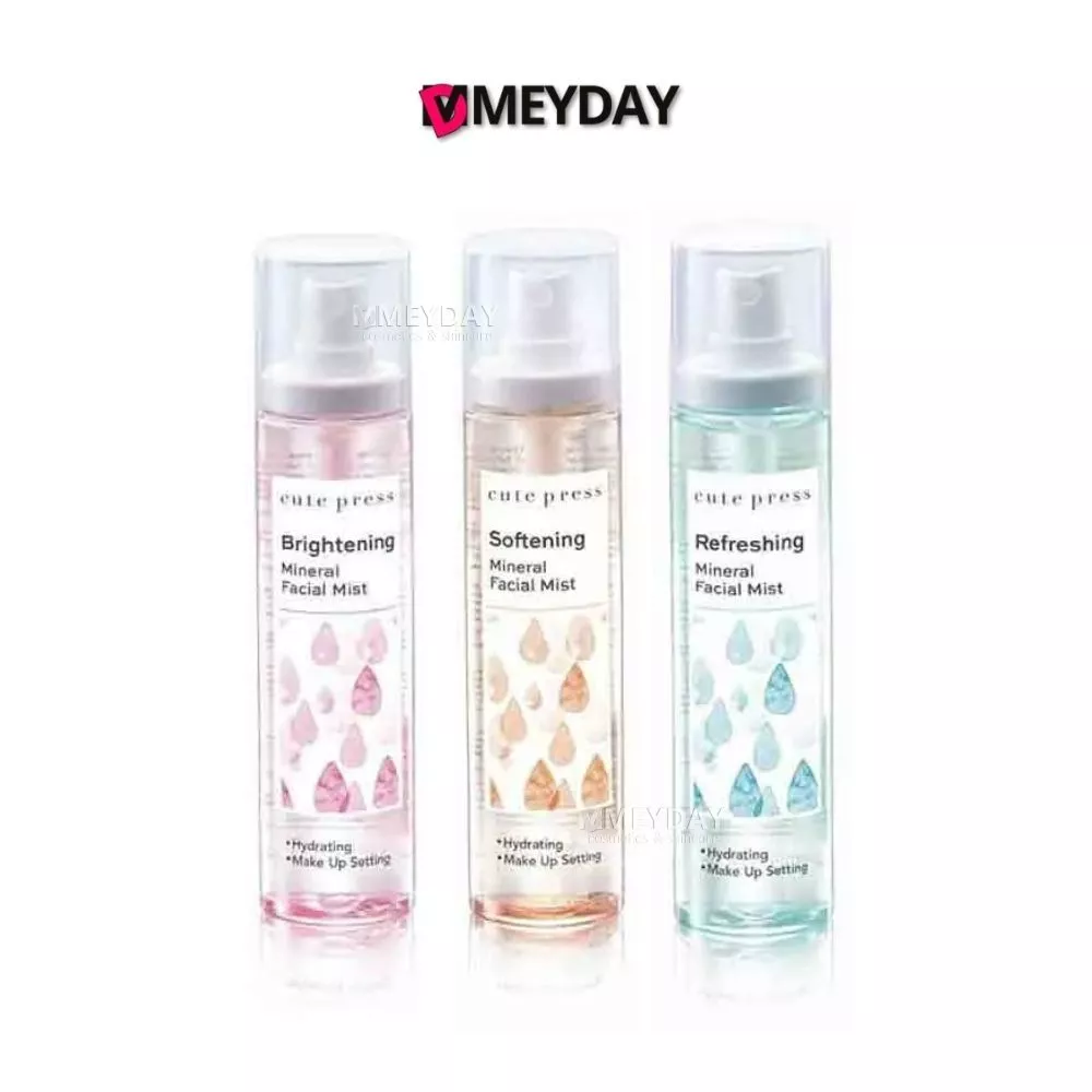 Cute Press Mineral Facial Mist สเปรย์น้ำแร่คิวท์เพรส 100ml