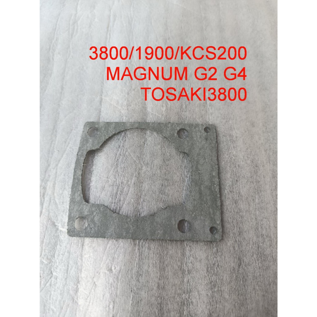 ประเก็นเสื้อสูบเลื่อยยนต์ 3800เกรดA/1900/KCS200 MAGNUM G2 G4 TOSAKI3800
