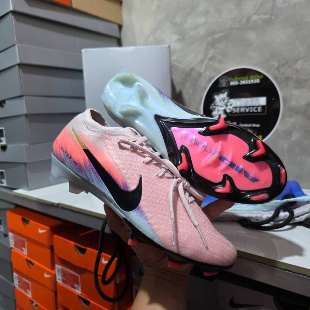 Nike United Pack002 Nike Zoom Mercurial Vapor16 Elite FG NU2 รองเท้าฟุตบอล ของแท้ ตัวท็อป IB2473-600 – โปรปัง