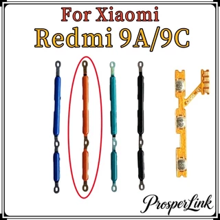แพรปุ่มสวิตปิดเปิด ปุ่มเปิดปิด ปุ่มเปิดเสียง ปุ่มสวิตช์นอก สําหรับ Xiaomi Redmi 9A 9C