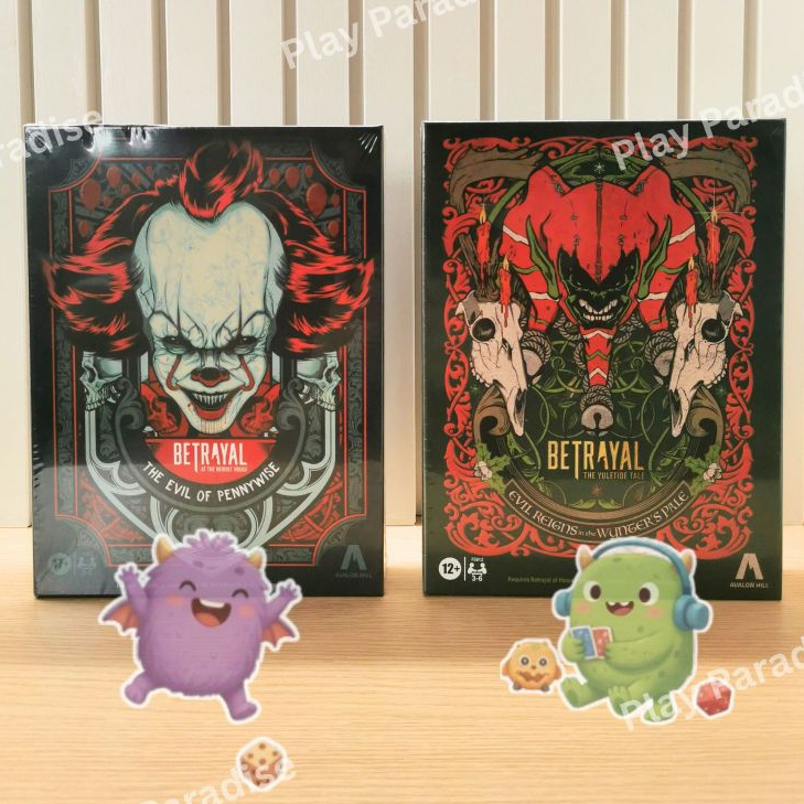 ฉลองเปิดร้านจัด Combo Set ✨ [มือ1] กล่องเสริม Betrayal: The Evil of Pennywise + Evil Reigns in the Wynter's Pale