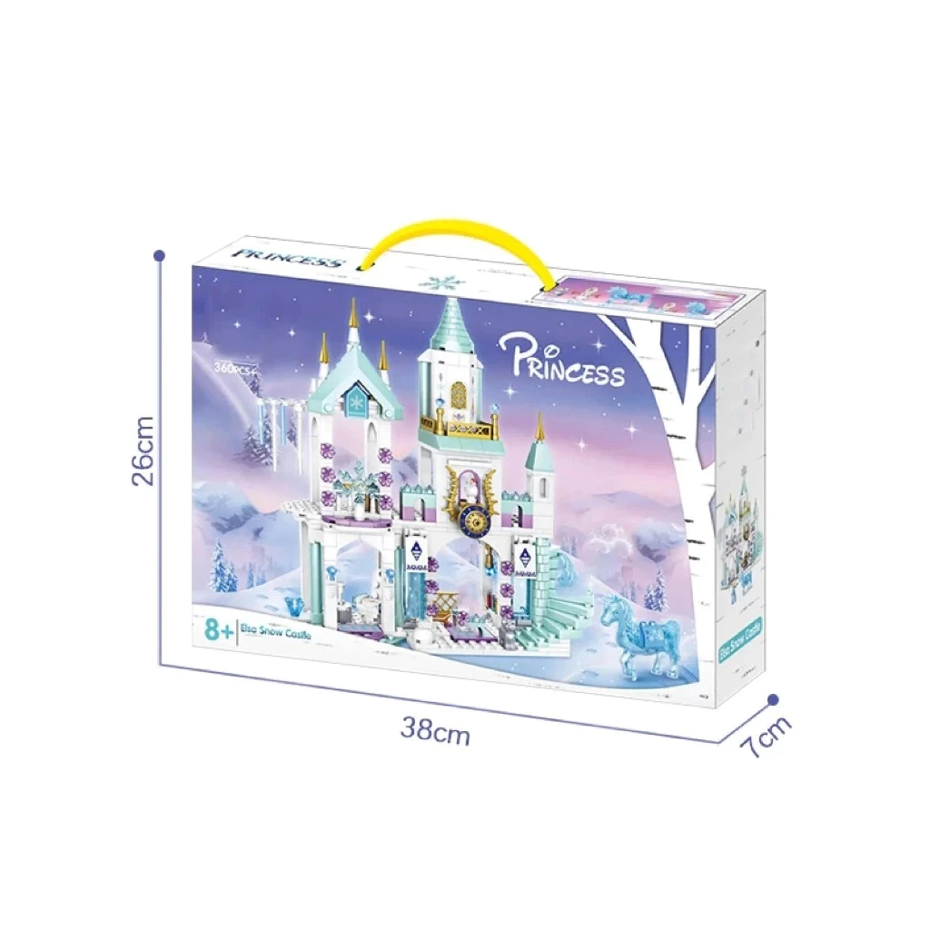 YUNLEO ชุดบล็อกตัวต่อ ICE CASTLE ปราสาทเจ้าหญิง thumbnail 9