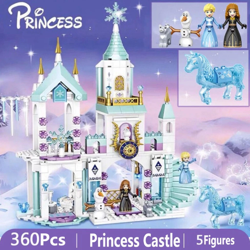 YUNLEO ชุดบล็อกตัวต่อ ICE CASTLE ปราสาทเจ้าหญิง thumbnail 5