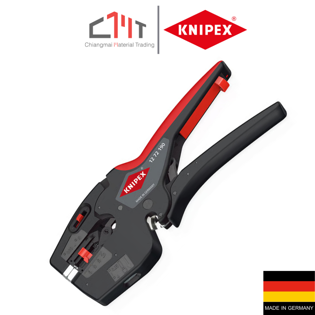 KNIPEX คีมปอกสาย NexStrip 3 in 1 No.12 72 190