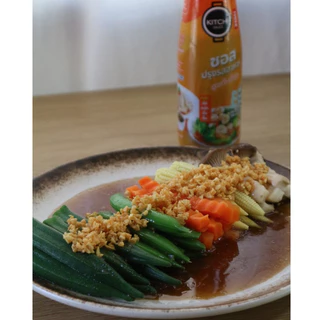 คิชชี่ซอสต้นตำรับ330ml สูตรลดโซเดียม 65% ไม่ใส่ผงชูรส ไม่เติมเกลือโพแทสเซียม ใครทำก็อร่อย ไม่ต้องปรุงเพิ่ม