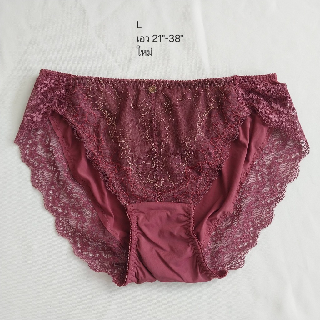 L / Tutu anna กางเกงในญี่ปุ่น ลูกไม้สวย ใหม่
