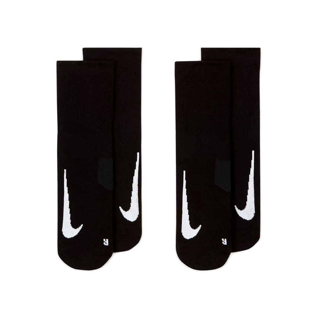 📌 Nike Multiplier ถุงเท้าวิ่งสีดำหุ้มข้อ (2 คู่) ของใหม่ แท้💯 จากช้อป NIKE🇹🇭 - รูปที่ 2