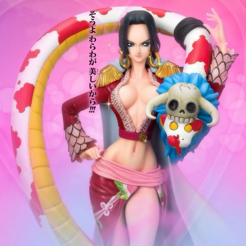 มือ 1 Boa Hancock ของแท้ JP แมวทอง - SQ Banpresto โมเดลวันพีช