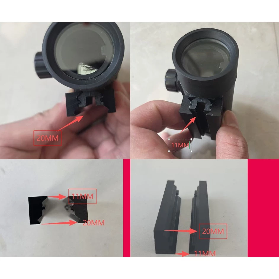 กล้องส่องทางไกล Xunwu Lens 1x40 สำหรับหนังสติ๊ก ปรับแสงแดงเขียว thumbnail 10