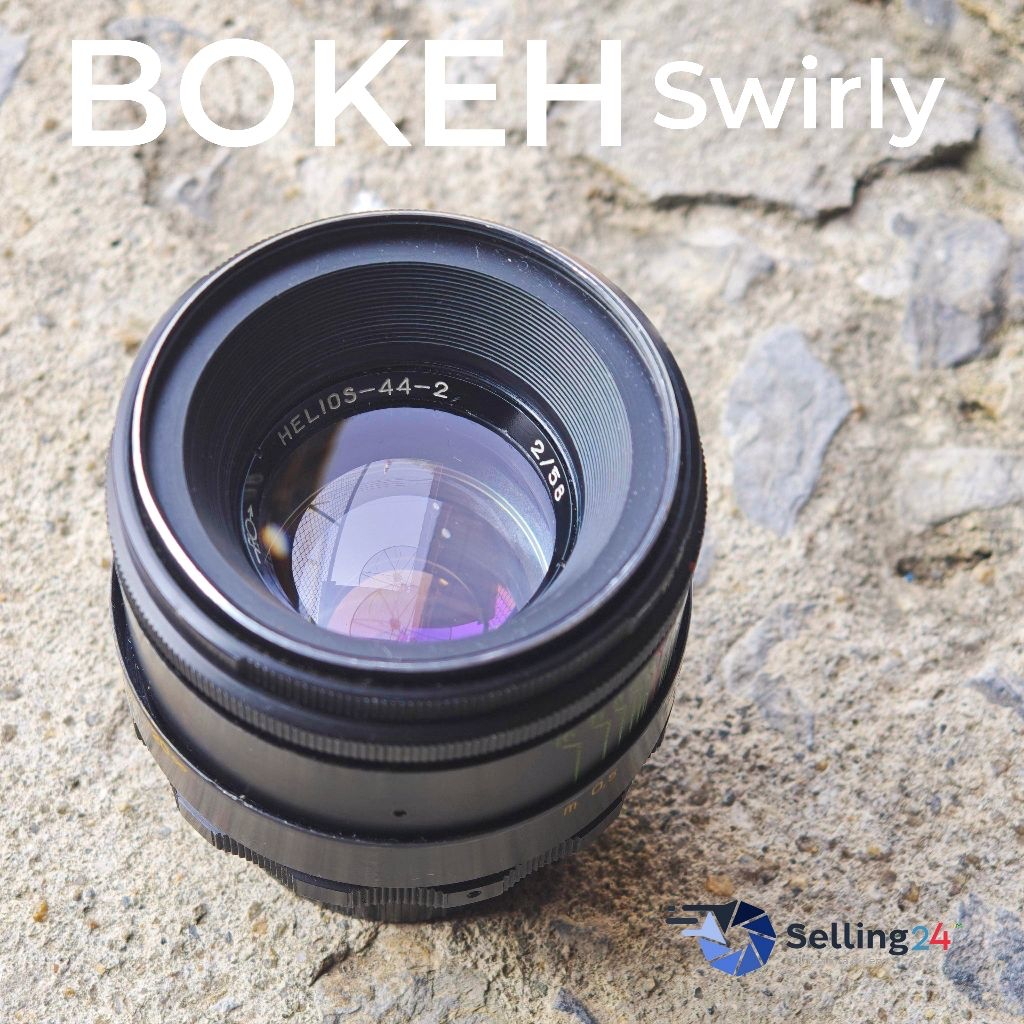เลนส์ Helios 44-2 58mm f/2 (Made in USSR) Mount M42 Swirly Bokeh