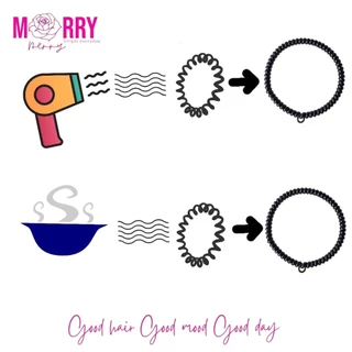 ยางคาดผม Merry merry รุ่น Midnight Luxe :Spiral Headband 11