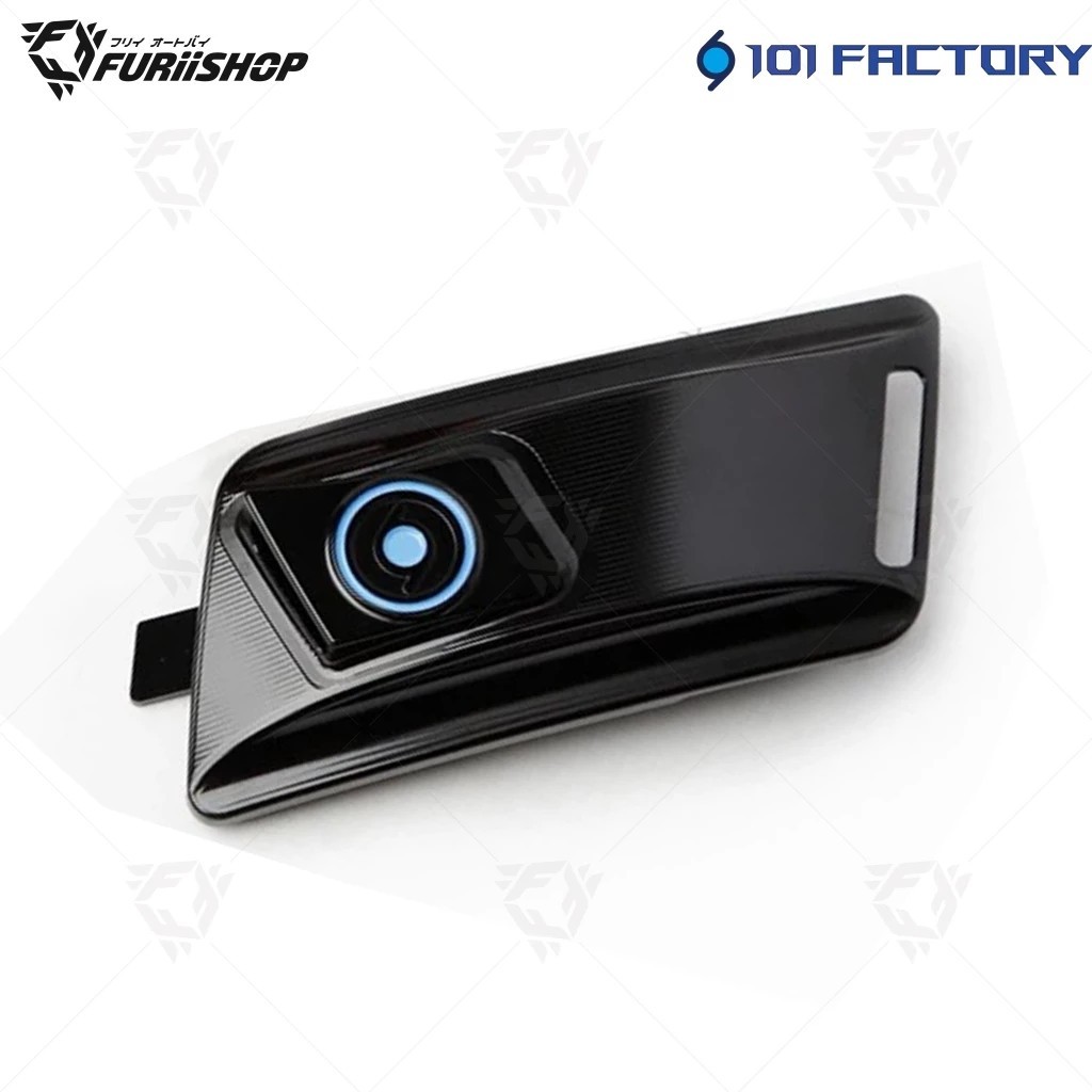 ฝาครอบแคร้ง 1O1 FACTORY I-GET NEW VESPA ดำ