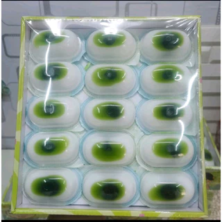 มีขายส่ง 12 แพ็คขึ้นไป พุดดิ้งไข่เยิ้ม สีเขียว รส เมล่อน สีเหลืองรส ส้ม แพ็ค 30 ชิ้น