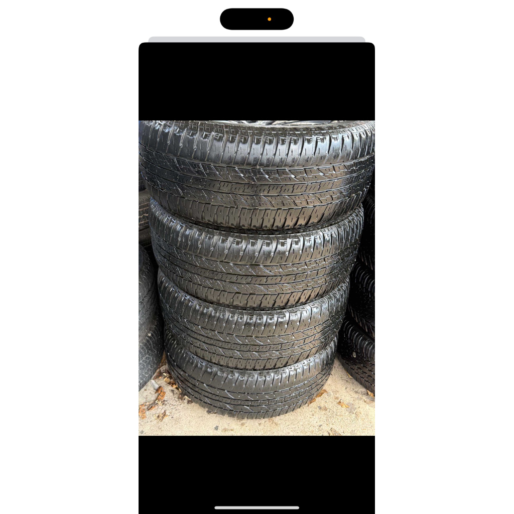 ยางมือสอง 265/60/18 Yokohama AT G015 ปี21 ราคาต่อเส้น