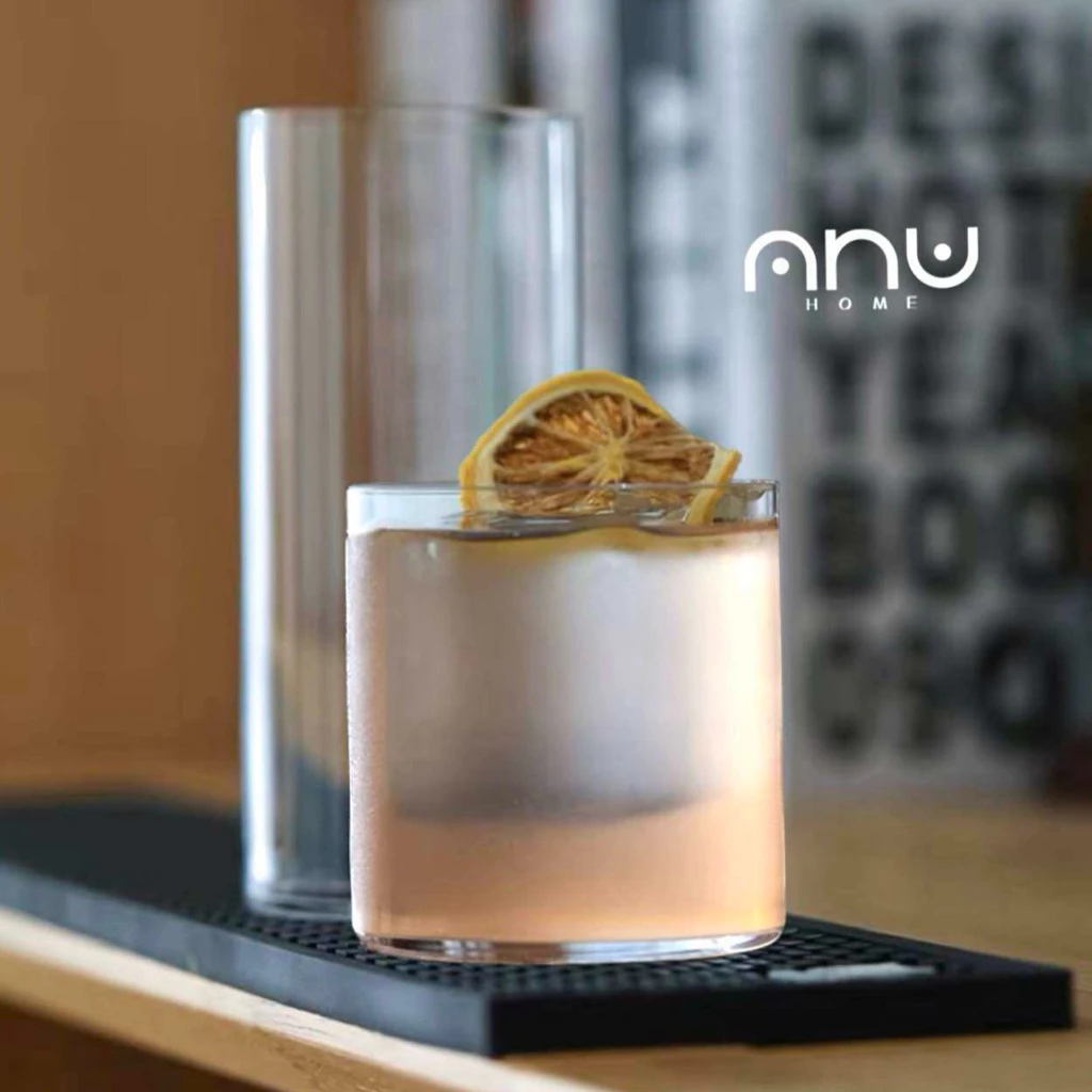 🥃 Thinest Highball Glass 🥃 แก้วดื่มนำ้ หรือ Cocktail รูปทรงกระบอกเนื้อบางเบา Minimal Style ลักษณะความบางเท่ากันทั้งแก้ว