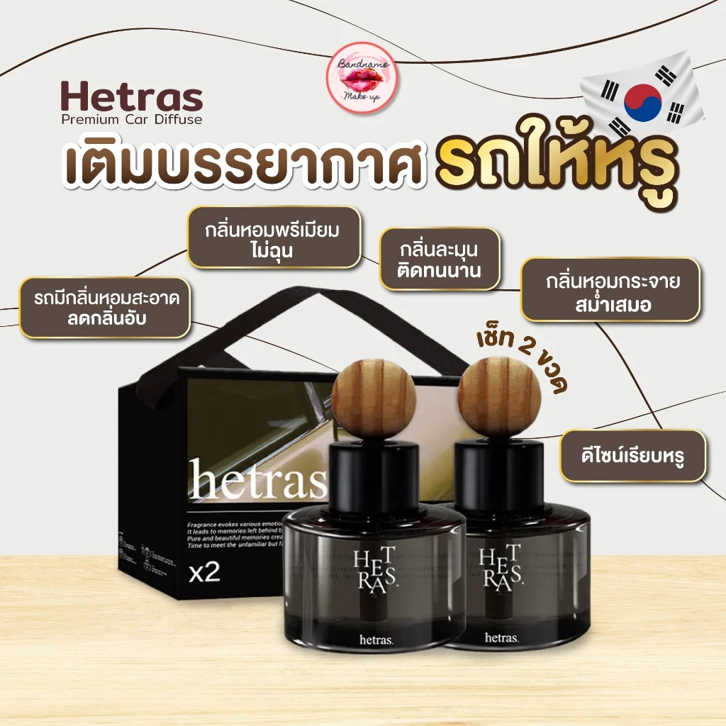 ð Hetras Premium Car Diffuser 77 ml āļāđāļģāļŦāļāļĄāļāļĢāļąāļāļāļēāļāļēāļĻāļĢāļāļĒāļāļāđāļĢāļ°āļāļąāļāļāļĢāļĩāđāļĄāļĩāļĒāļĄ āļŦāļāļĄāļŦāļĢāļđ āļāļąāļāļāļĨāļīāđāļāļāļąāļ āļŦāļāļĄāđāļāļāļāļļāļāļāļĢāļąāđāļāļāļĩāđāļāļķāđāļāļĢāļ