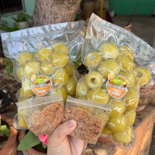 พุทราคว้านเม็ดสามรส 500 กรัม อมเปรี้ยว ไม่หวานมาก กรอบอร่อย แถมฟรีพริกเกลือรสเด็ด