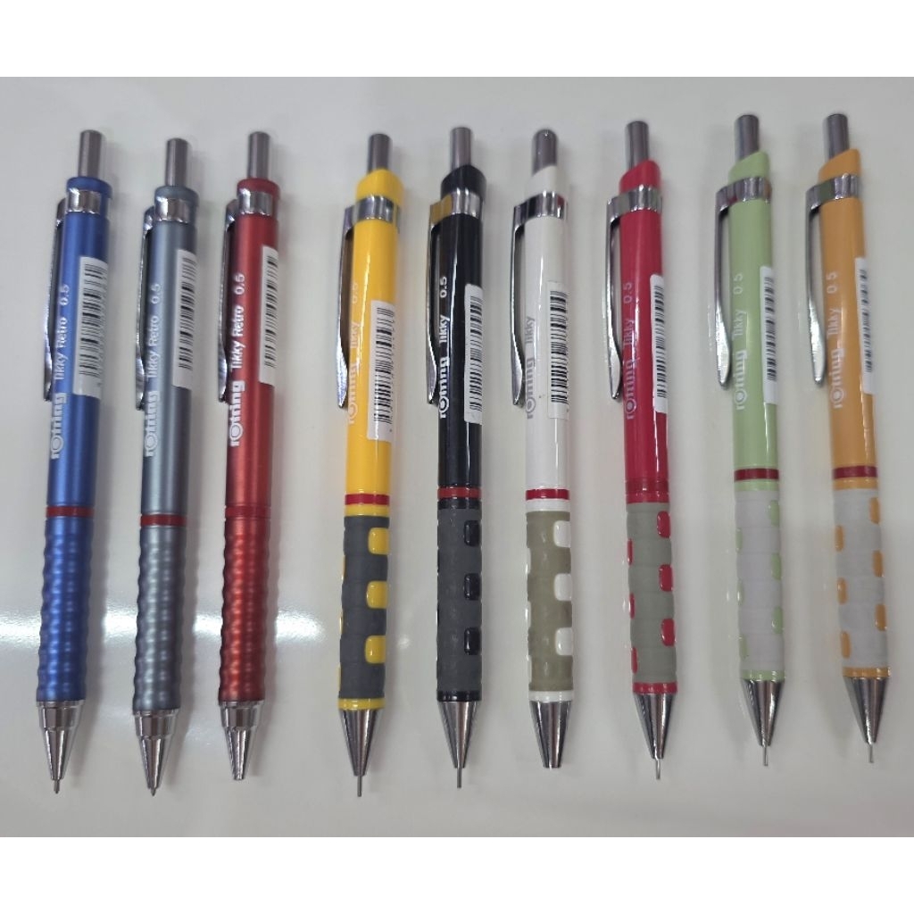 ดินสอกด rOtring Tikky (รุ่น Tikky III) 0.5 >แถมยางลบ< ระบุสีทักแชท